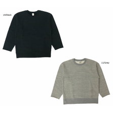 BARNS 8分袖 クルーネック スウェット BR-21104画像