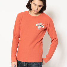 AVIREX L/S BIG WAFFLE T-SHIRT"37th TR" 6113300画像
