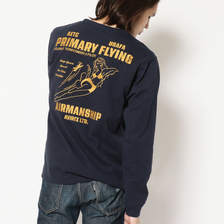 AVIREX L/S T-SHIRT PRIMARY FLYING 6113295画像