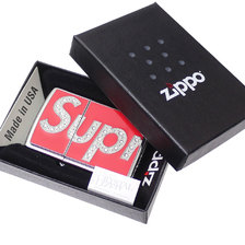 Supreme 20FW Swarovski Zippo画像
