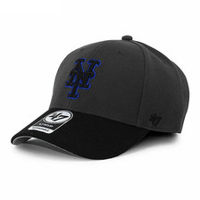 '47 Brand NEW YORK METS MVP CAP CHARCOAL BLACK B-MVPTT16WBV-CC画像