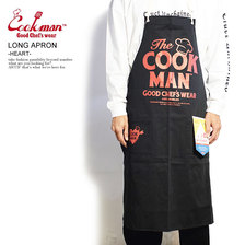 COOKMAN LONG APRON -HEART- 233-03968画像