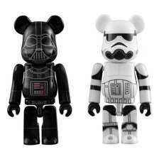 MEDICOM TOY BE@RBRICK STAR WARS DARTH VADER & STORMTROOPER STARWARS 2PACK 546193画像