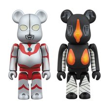 MEDICOM TOY BE@RBRICK ウルトラマン&ゼットン 2PACK 576336画像
