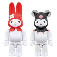MEDICOM TOY R@BBRICK マイメロディ(赤メロ) & BE@RBRICK クロミ 2PACK 577944画像