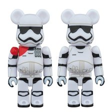 MEDICOM TOY BE@RBRICK STAR WARS FIRST ORDER STORMTROOPER & OFFICER STARWARS 2PACK 547268画像