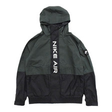 NIKE Nike Air Woven Hoodie JKT Black/Charcoal DA0272-010画像
