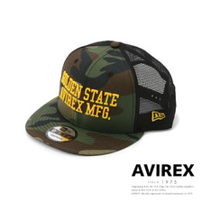AVIREX &times; NEW ERA 9FIFTY SNAP BAG/GOLDEN STATE AVIREX MFG 6119074画像