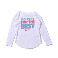 JORDAN BRAND NO REST FOR THE BEST LS T WHITE 36C501-001画像