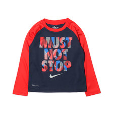 JORDAN BRAND MUST NONSTOP DRI-FIT RAGRAN L/S TEE OBSIDIAN 86D832-695画像