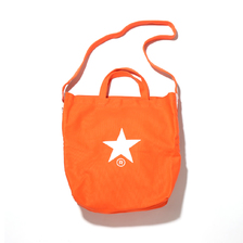 CONVERSE TOKYO PVC ラインロゴ トート M オレンジ A2892PBG223-ORG画像