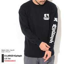 X-LARGE &times; Epitaph L/S Tee 106204011005画像