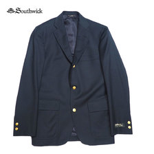 Southwick 9972 CAMBRIDGE REGULAR NAVY BLAZER made in U.S.A.画像