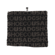 DC SHOES 20 ALLOVER NECK GAITER Black x Dark Shadow 5430J021-BKB画像