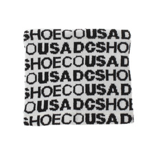 DC SHOES 20 ALLOVER NECK GAITER White x Black 5430J021-WHB画像