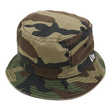 NEW ERA BUCKET02 ウッドランドカモ 11135995画像