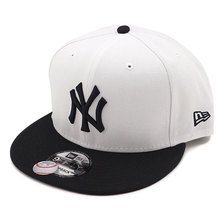 NEW ERA 9FIFTY NY ニューヨーク・ヤンキース ホワイトブラック 12492797画像