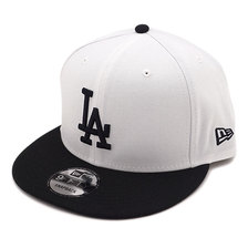 NEW ERA 9FIFTY LAD ロサンゼルス・ドジャース ホワイトブラック 12492818画像