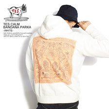 The Endless Summer TES CALM BANDANA PARKA -WHITE- FH-1374322画像