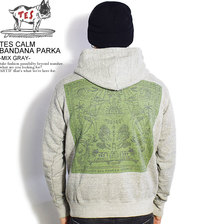 The Endless Summer TES CALM BANDANA PARKA -MIX GRAY- FH-1374322画像