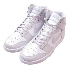 NIKE DUNK HI RETRO WHITE/VAST GREY-WHITE DD1399-100画像