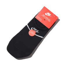 NIKE U SNKR SOX ESSENTIAL NS FOOTIE BLACK/WHITE CU0692-010画像