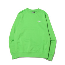 NIKE AS M NSW CLUB CRW FT MEAN GREEN/WHITE BV2667-304画像