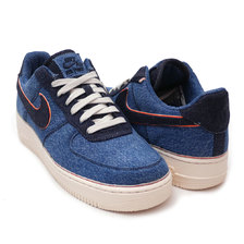 NIKE AIR FORCE 1 07 PRM STONEWASH BLUE/DARK OBSIDIAN 905345-403画像