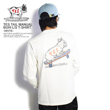 The Endless Summer TES TAIL MANUAL BUHI L/S T-SHIRT -WHITE- NV-1374304画像