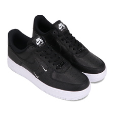 NIKE WMNS AIR FORCE 1 '07 ESS BLACK/BLACK-METALLIC SILVER-WHITE CT1989-002画像