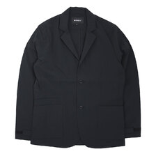 AVIREX STRETCH TAILORED JACKET BLACK 6112109画像