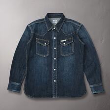 THE FLAT HEAD FN-SDW-001LC SHIRT DENIM WESTERN SP CUSTOM画像