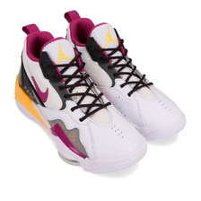 JORDAN BRAND WMNS JORDAN ZOOM '92 WHITE/CACTUS FLOWER-BLACK-SMOKE GREY CK9184-105画像