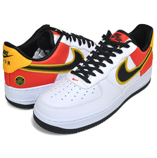 NIKE AIR FORCE 1 07 LV8 RAYGUN white/black-orange flash CU8070-100画像