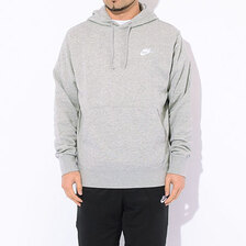 NIKE FT Club Pullover Hoodie Grey CZ7858-063画像