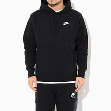 NIKE FT Club Pullover Hoodie Black CZ7858-010画像