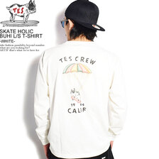 The Endless Summer SKATE HOLIC BUHI L/S T-SHIRT -WHITE- MX-1374310画像