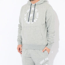 NIKE JDI Fleece Pullover Hoodie Grey DA0152-063画像