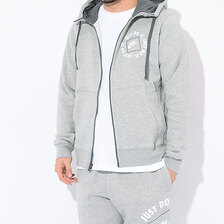 NIKE JDI Fleece Full Zip Hoodie Grey DA0149-063画像