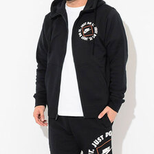 NIKE JDI Fleece Full Zip Hoodie Black DA0149-010画像