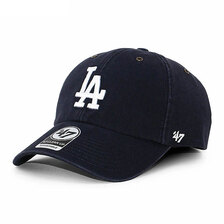 '47 Brand &times; Carhartt LOS ANGELES DODGERS CLEAN UP STRAPBACK CAP NAVY BX-LANSD112DVS-NYB画像