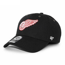 '47 Brand &times; Carhartt DETROIT RED WINGS MVP CAP BLACK HQ-BOYLS103DUV-BK画像