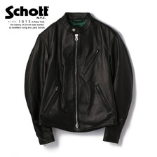 Schott 244US STAND COLLAR RIDERS 7615画像