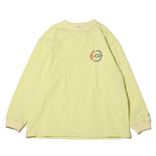 UGG レインボーサークル ロゴ ロンT YELLOW 21SS-UGTP07画像