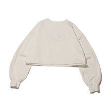 UGG ロゴ刺繍 短丈 スウェット WHITE 21SS-UGTP06画像