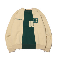UGG スイッチング スウェットシャツ BEIGE 21SS-UGTP0画像