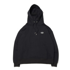 UGG バックビッグ ロゴ フーディー BLACK 21SS-UGTP05画像