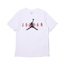 JORDAN BRAND AS M J SS CTN JRDN AIR WRDMRK WHITE/GYM RED/BLACK CK4213-101画像