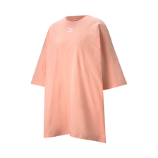 PUMA CLASSICS TEE DRESS Apricot Blush 530415-26画像