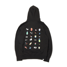 PUMA DOWNTOWN GRAPHIC HOODIE Puma Black 530738-01画像